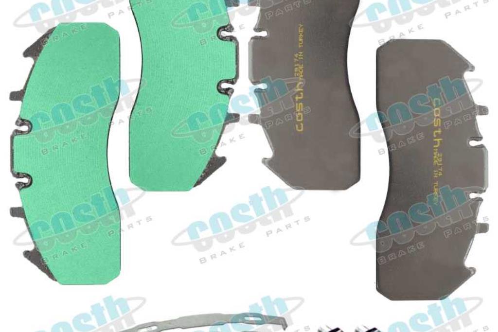 Natural Disc Brake Pad Repair Kit (Surface Coated) 29171