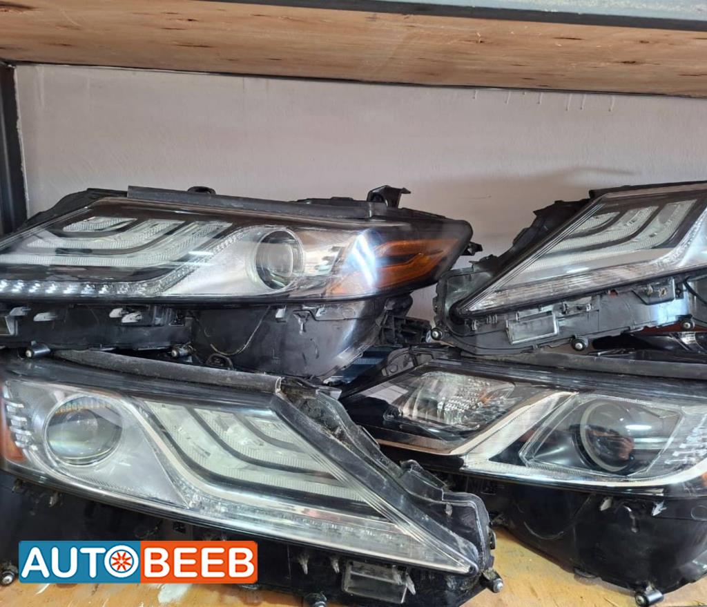 ضوء امامي يمين شمال تويوتا كامري 2018 2019 2020 2021 2022 ثلاث led