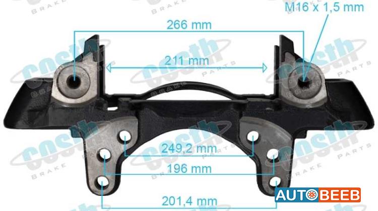 Caliper Carrier Left 6402227406