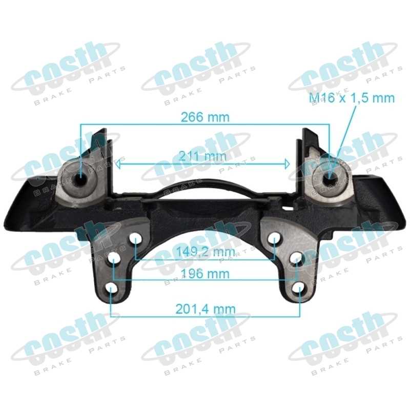 Caliper Carrier Right 6402227406