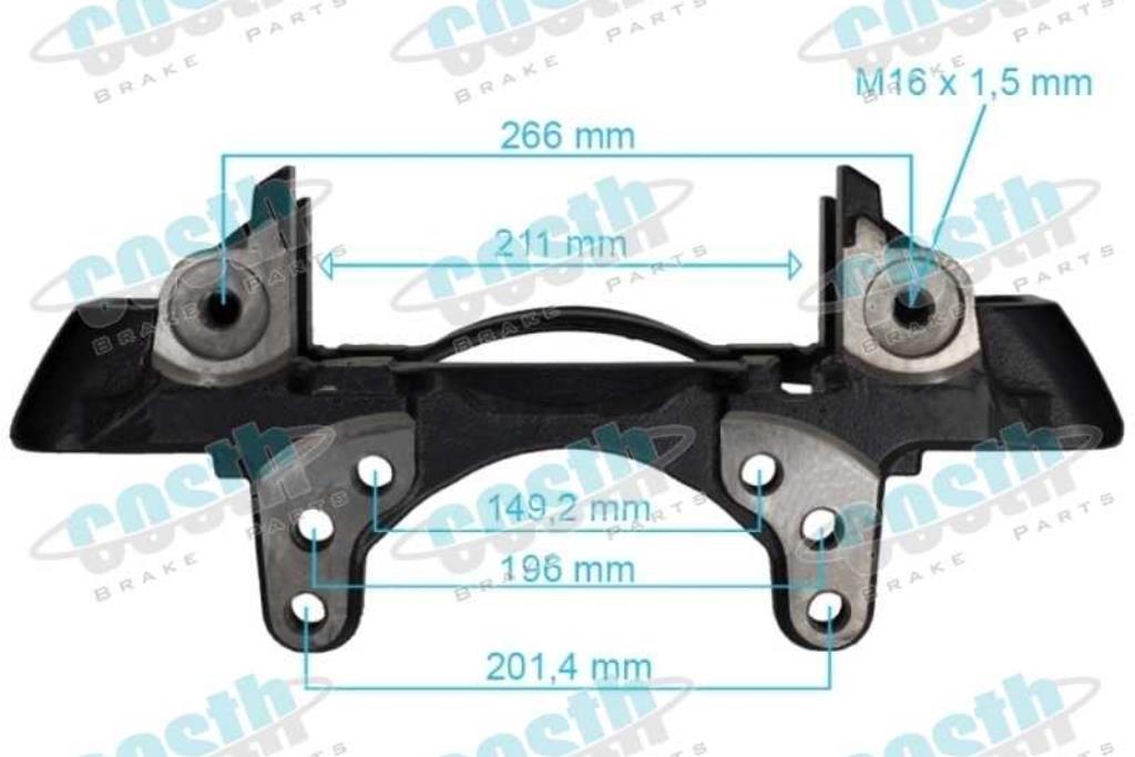 Caliper Carrier Right 6402227406
