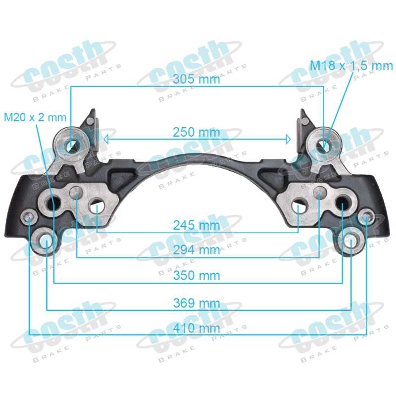 Caliper Carrier Without Pin 68325303
