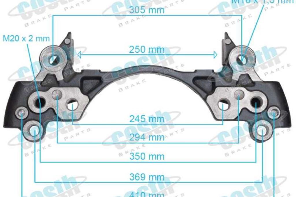Caliper Carrier Without Pin 68325303