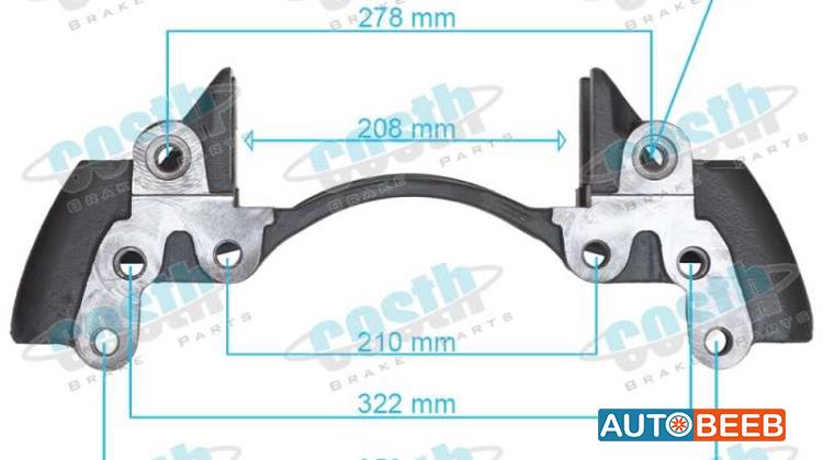 Caliper Carrier MERCEDES 0004231006