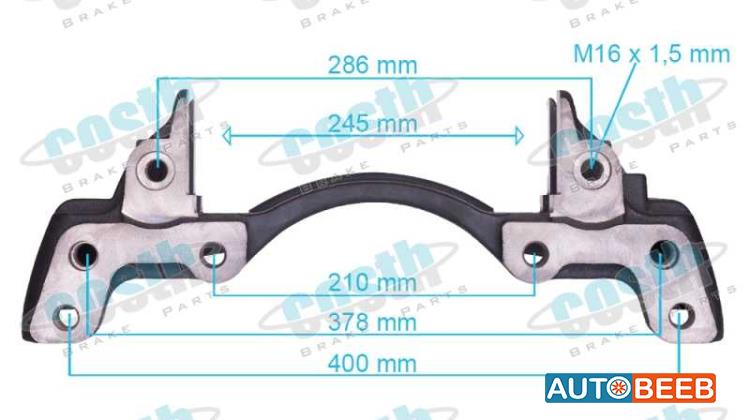 Caliper Carrier MERCEDES 0004215806