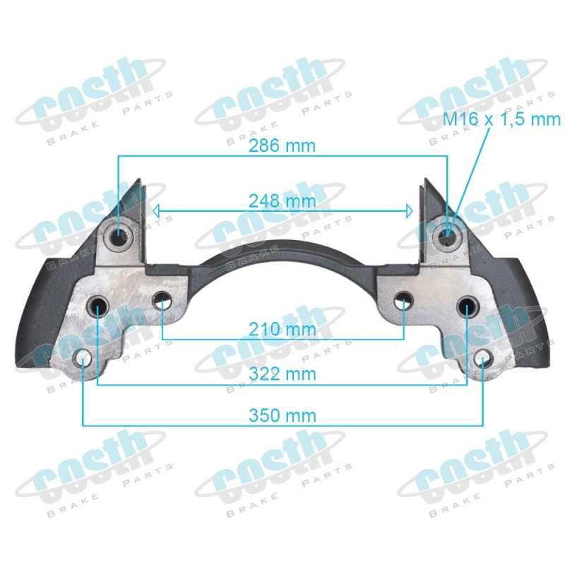 Caliper Carrier Scania Truck 2121592