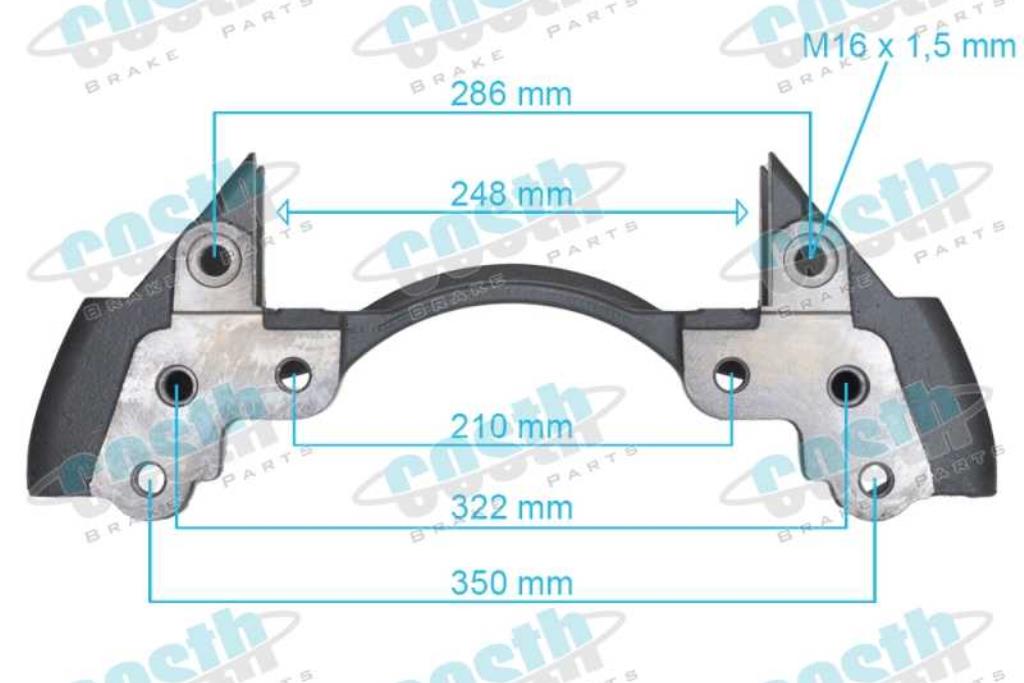 Caliper Carrier Scania Truck 2121592