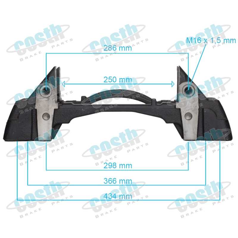 Caliper Carrier Scania Truck 2379696