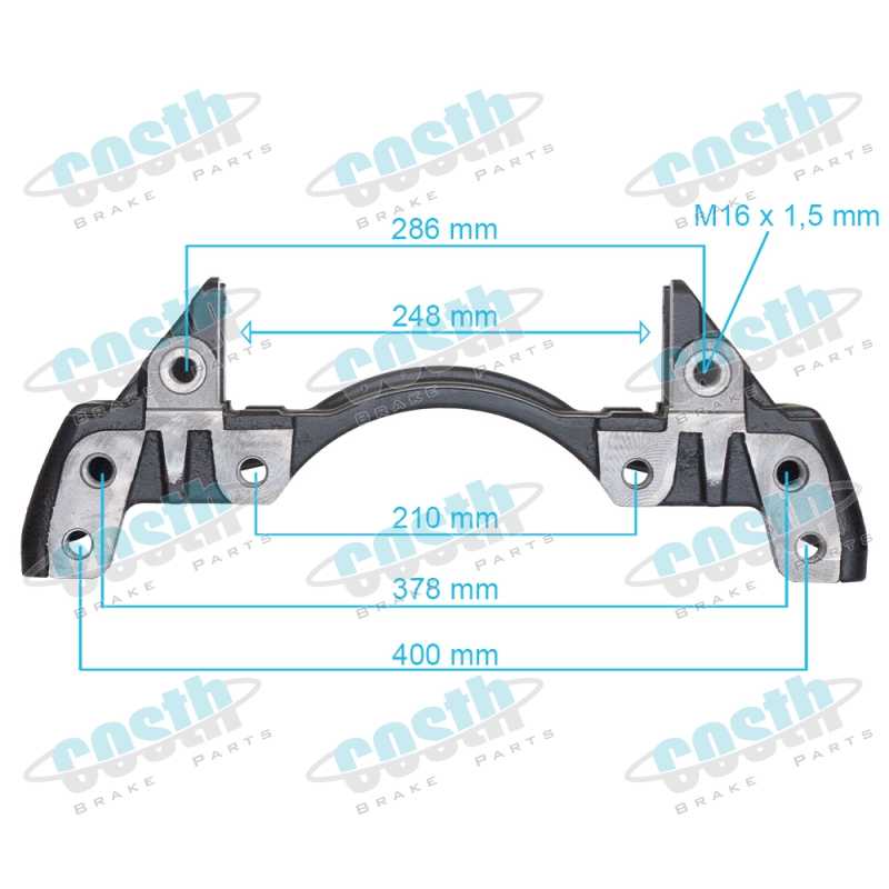 Caliper Carrier MERCEDES BENZ 0004211106