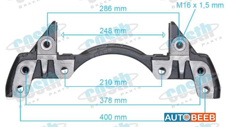 Caliper Carrier MERCEDES BENZ 0004211106
