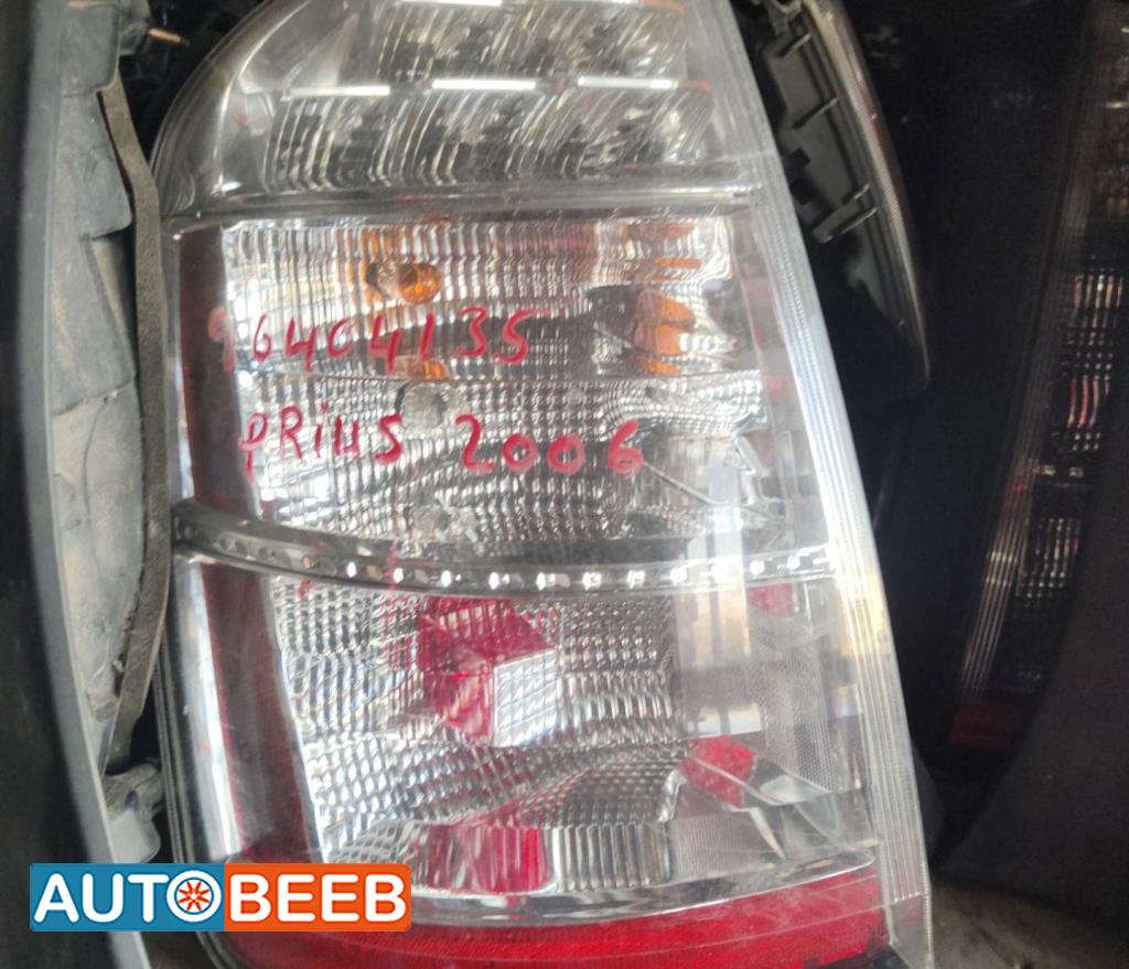 Lights Rear light Toyota Prius