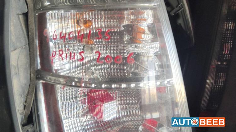 Lights Rear light Toyota Prius