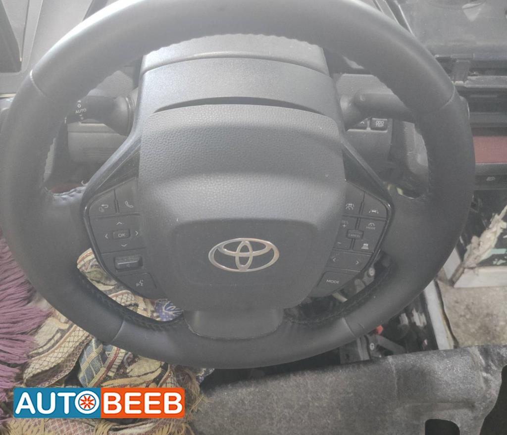 Cabin  Steering Wheel Toyota Prius