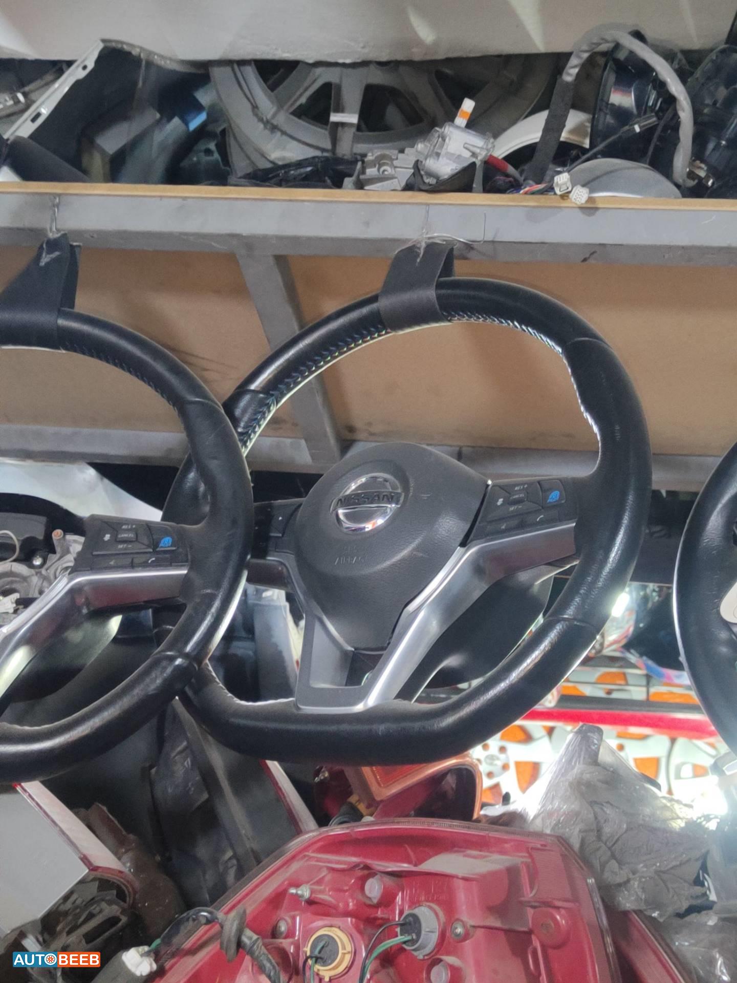 Cabin  Steering Wheel Nissan Leaf