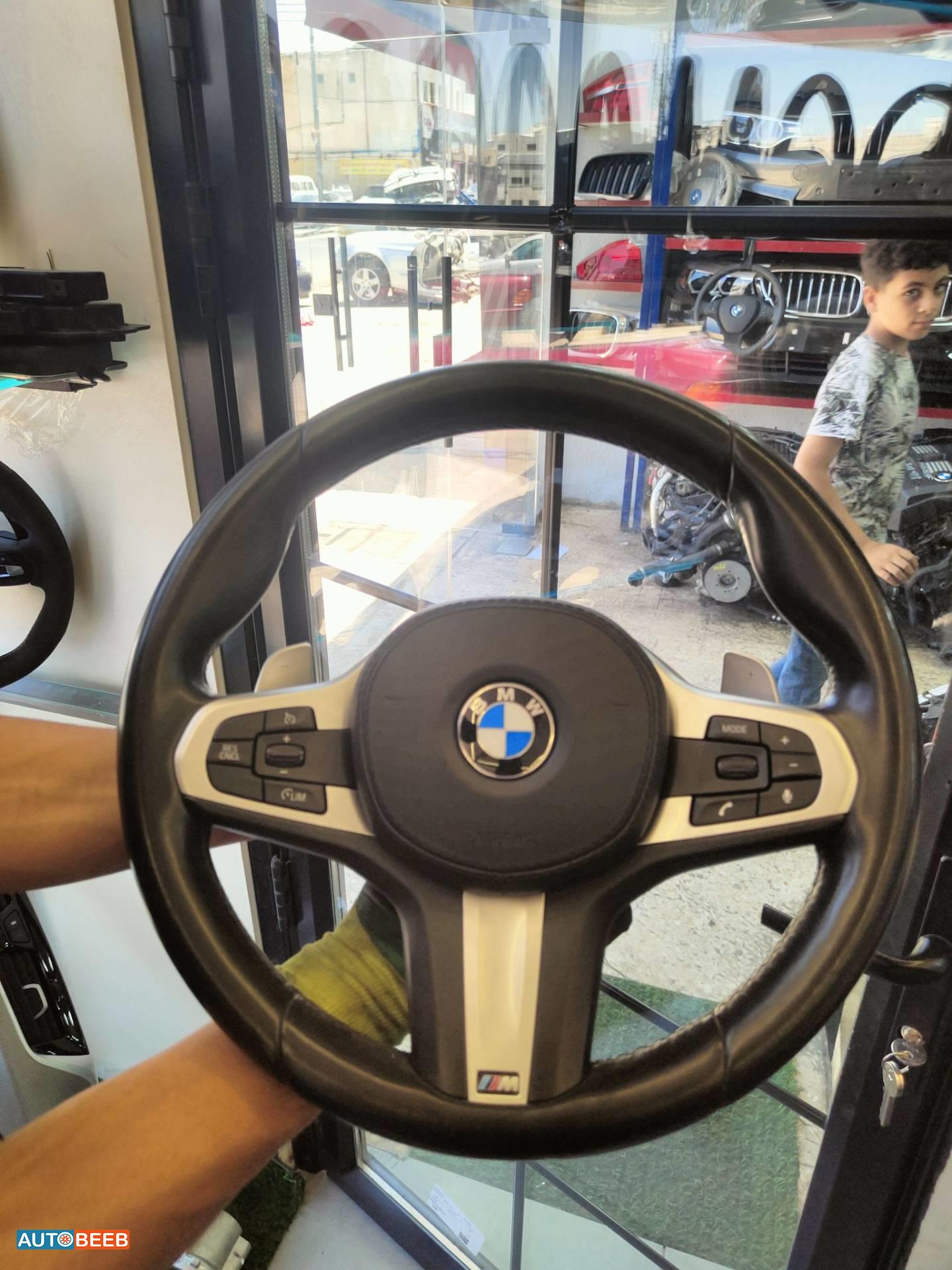 Cabin  Steering Wheel BMW 730