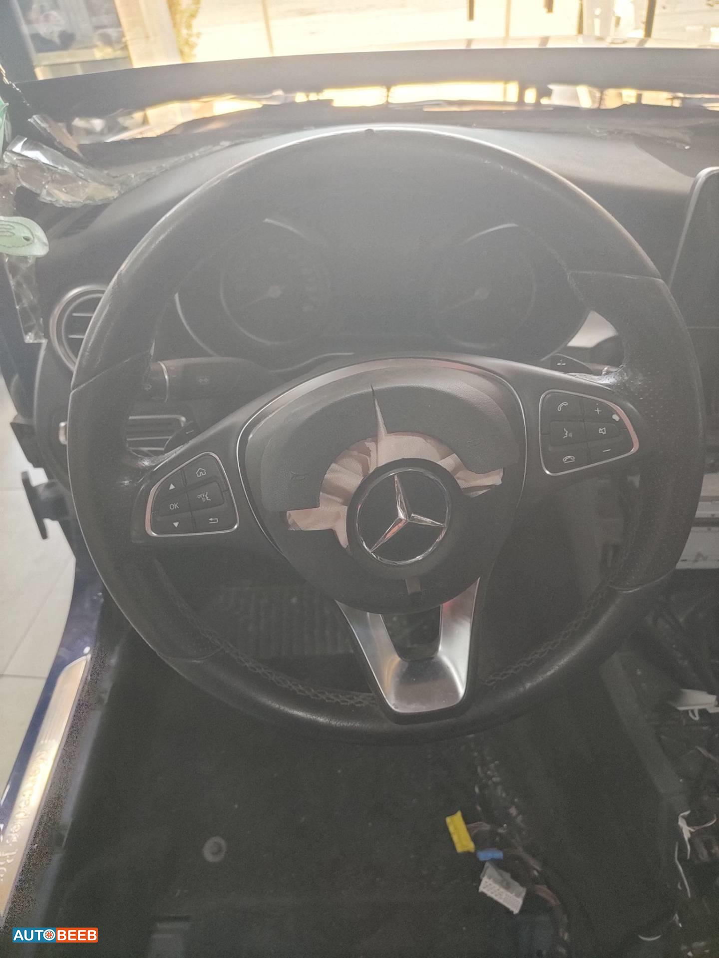 Cabin  Steering Wheel Mercedes Benz C200