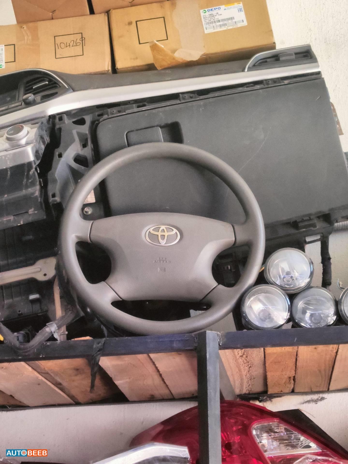 Cabin  Steering Wheel Toyota Corolla