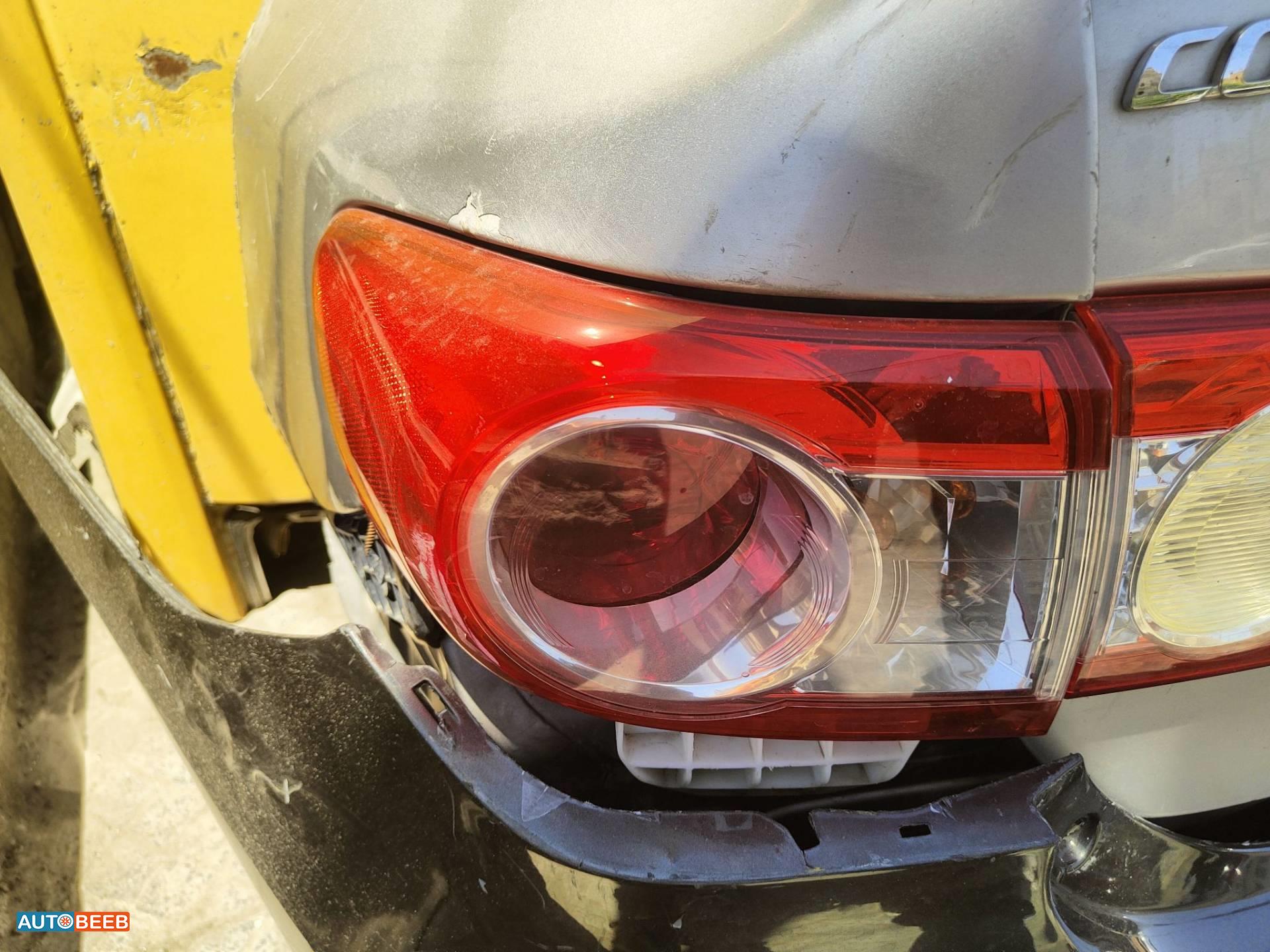 Lights Rear light Toyota Corolla