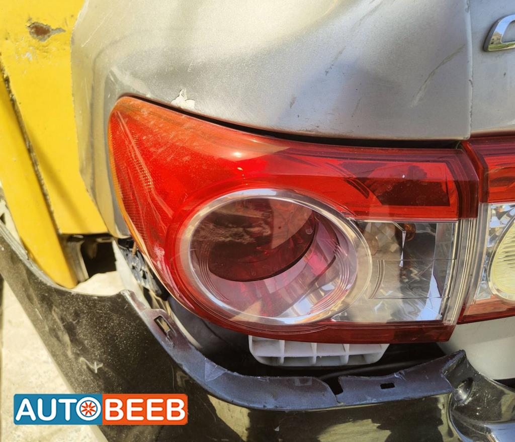Lights Rear light Toyota Corolla