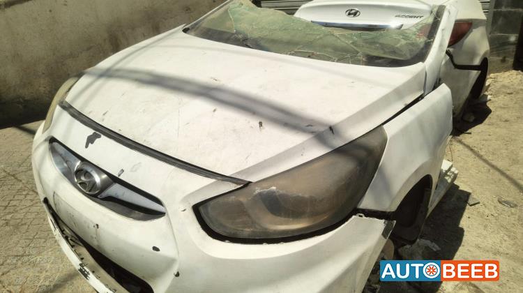 Body  Front clip Hyundai Accent