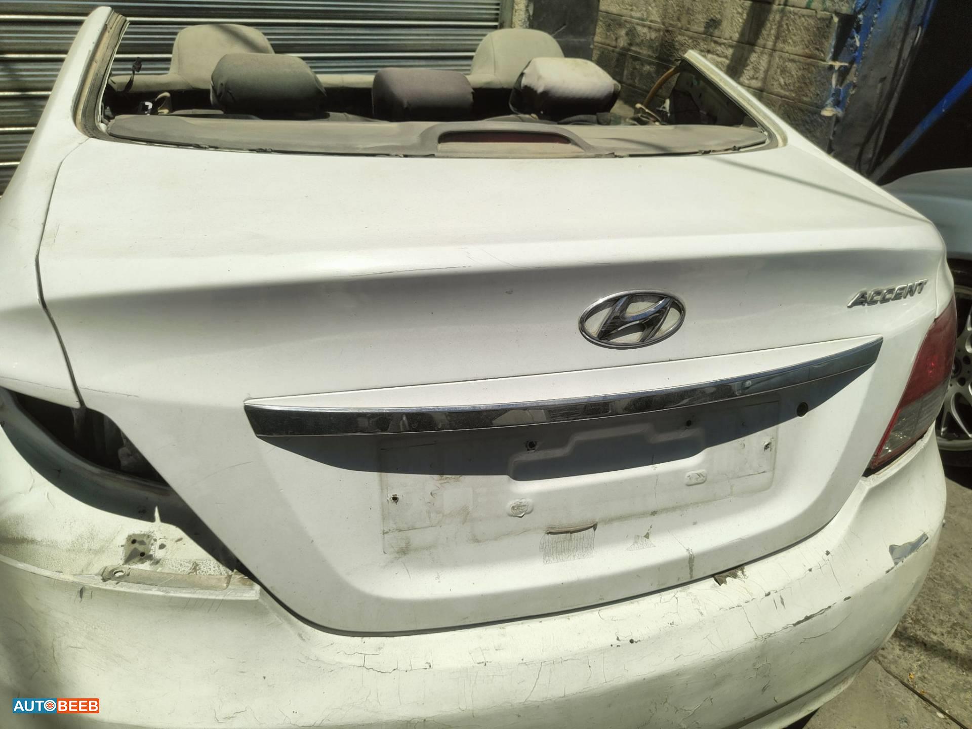 غطاء خلفي هيونداي اكسنت 2014 2015