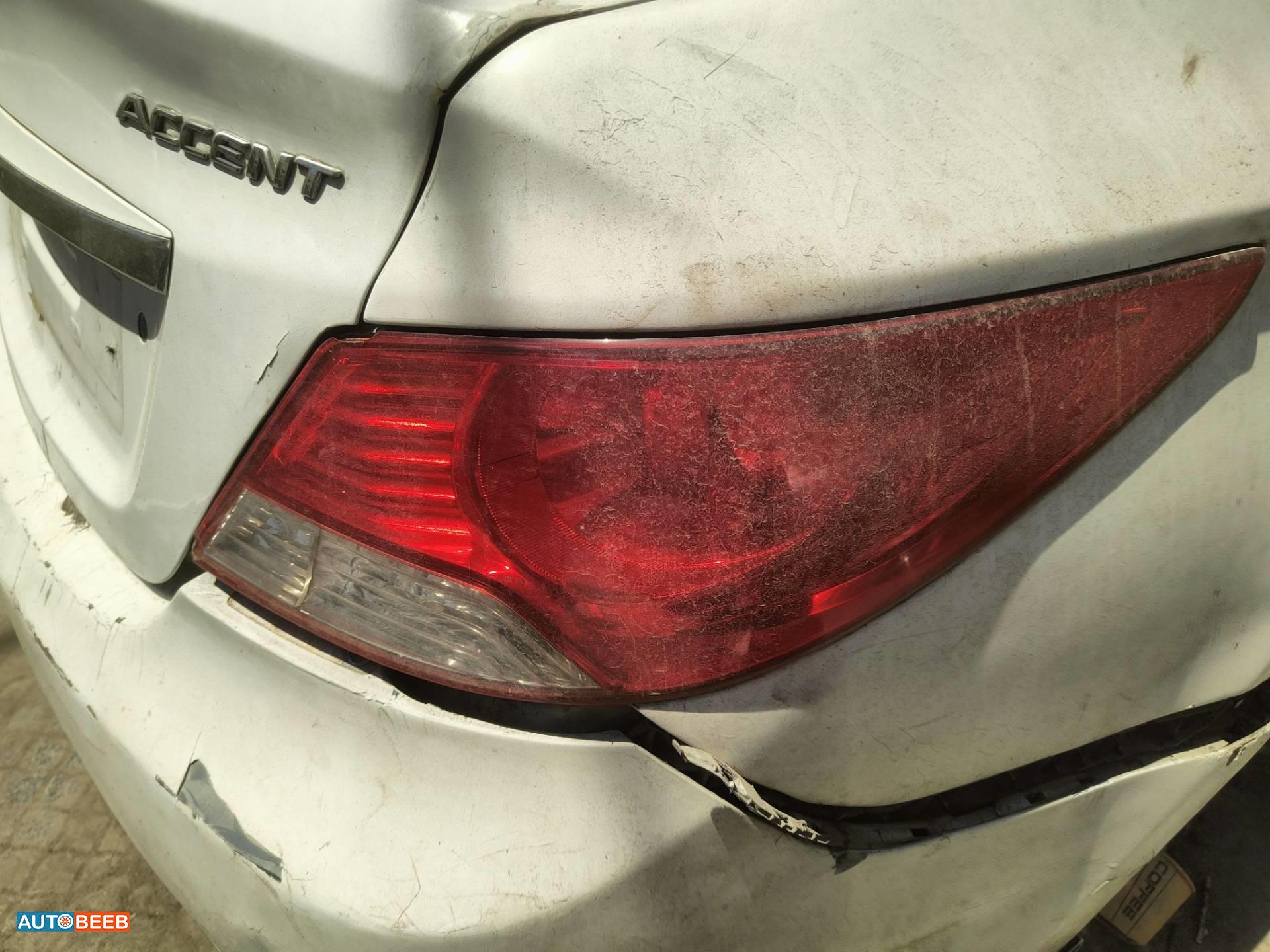 Lights Rear light Hyundai Accent
