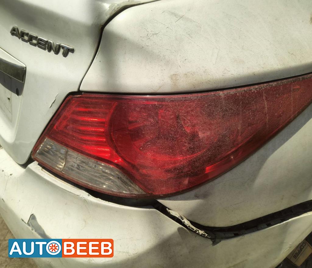 Lights Rear light Hyundai Accent