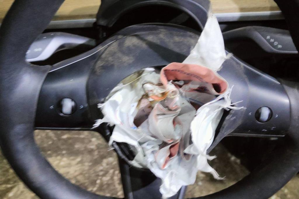 Cabin  Steering Wheel Tesla 3