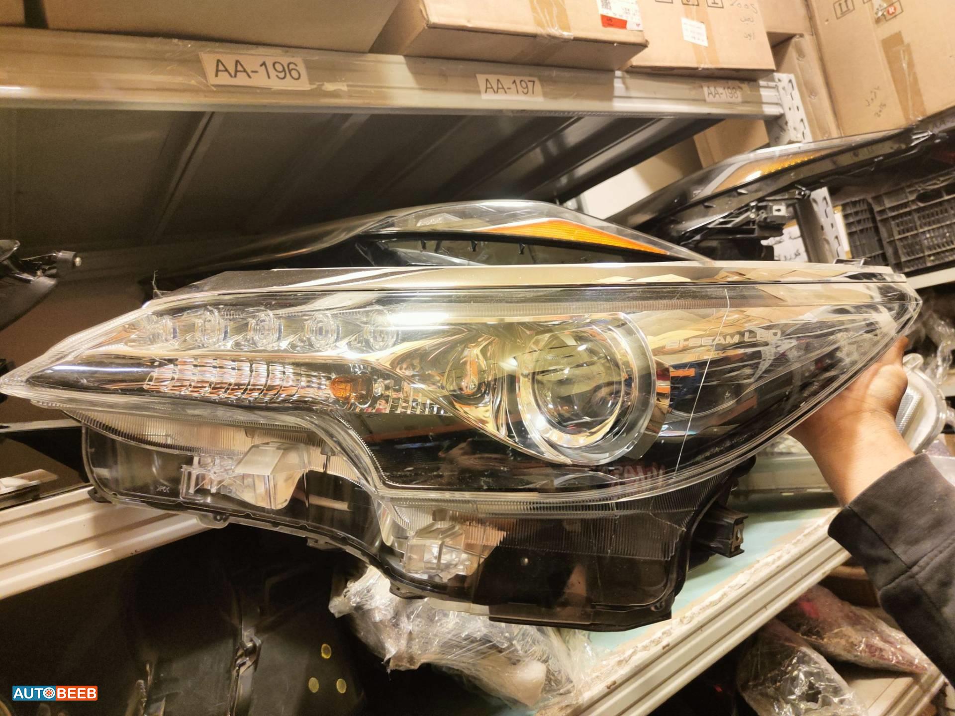 Lights Front light Toyota Fortuner
