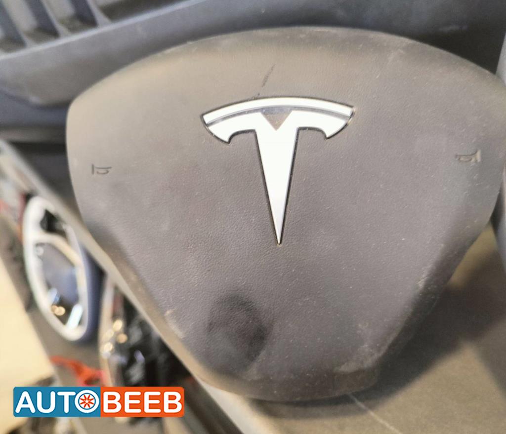 Cabin  Steering Wheel Tesla S