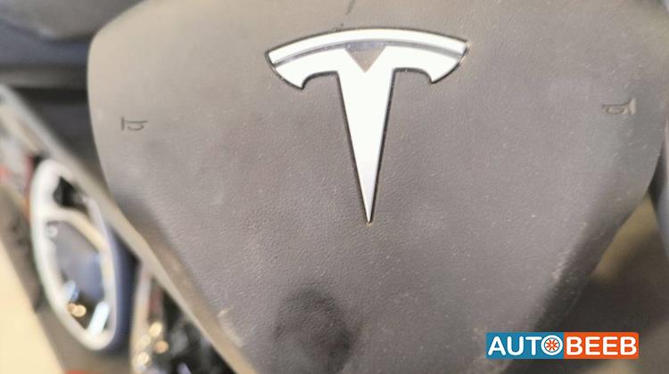 Cabin  Steering Wheel Tesla S