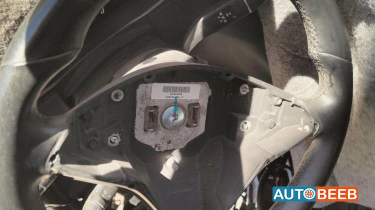 Cabin  Steering Wheel Tesla X