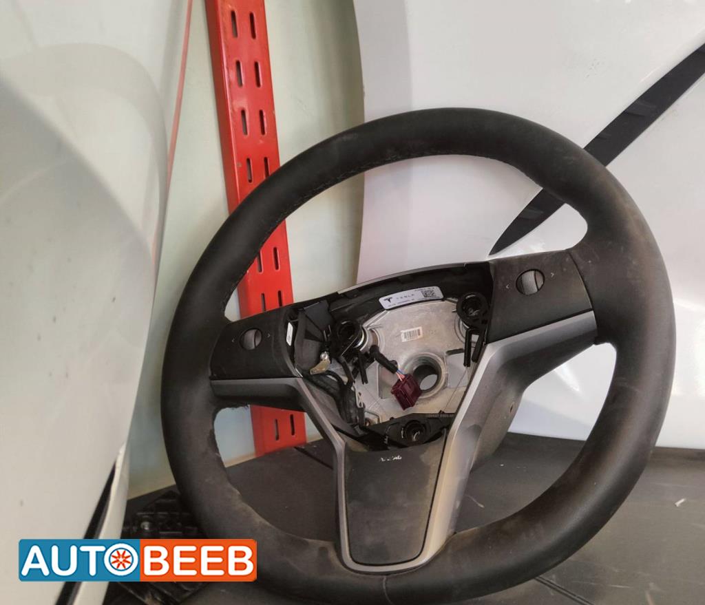 Cabin  Steering Wheel Tesla 3