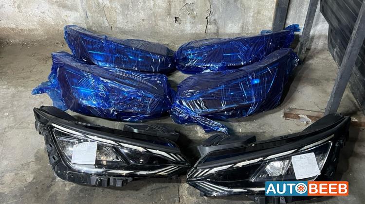 اضوية Kia Ev6 امامي عدسات +  شرحات 