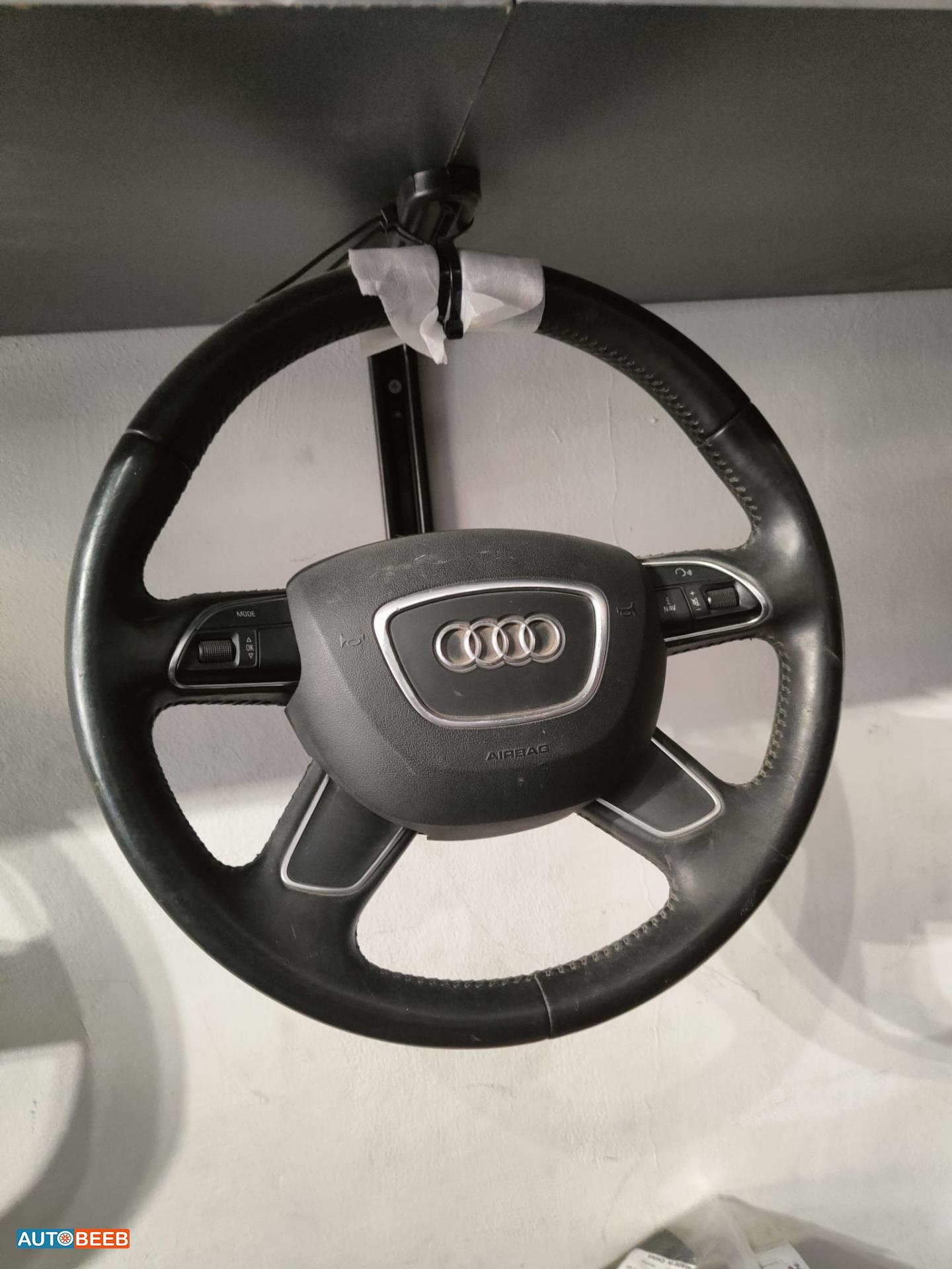 Cabin  Steering Wheel Audi A6