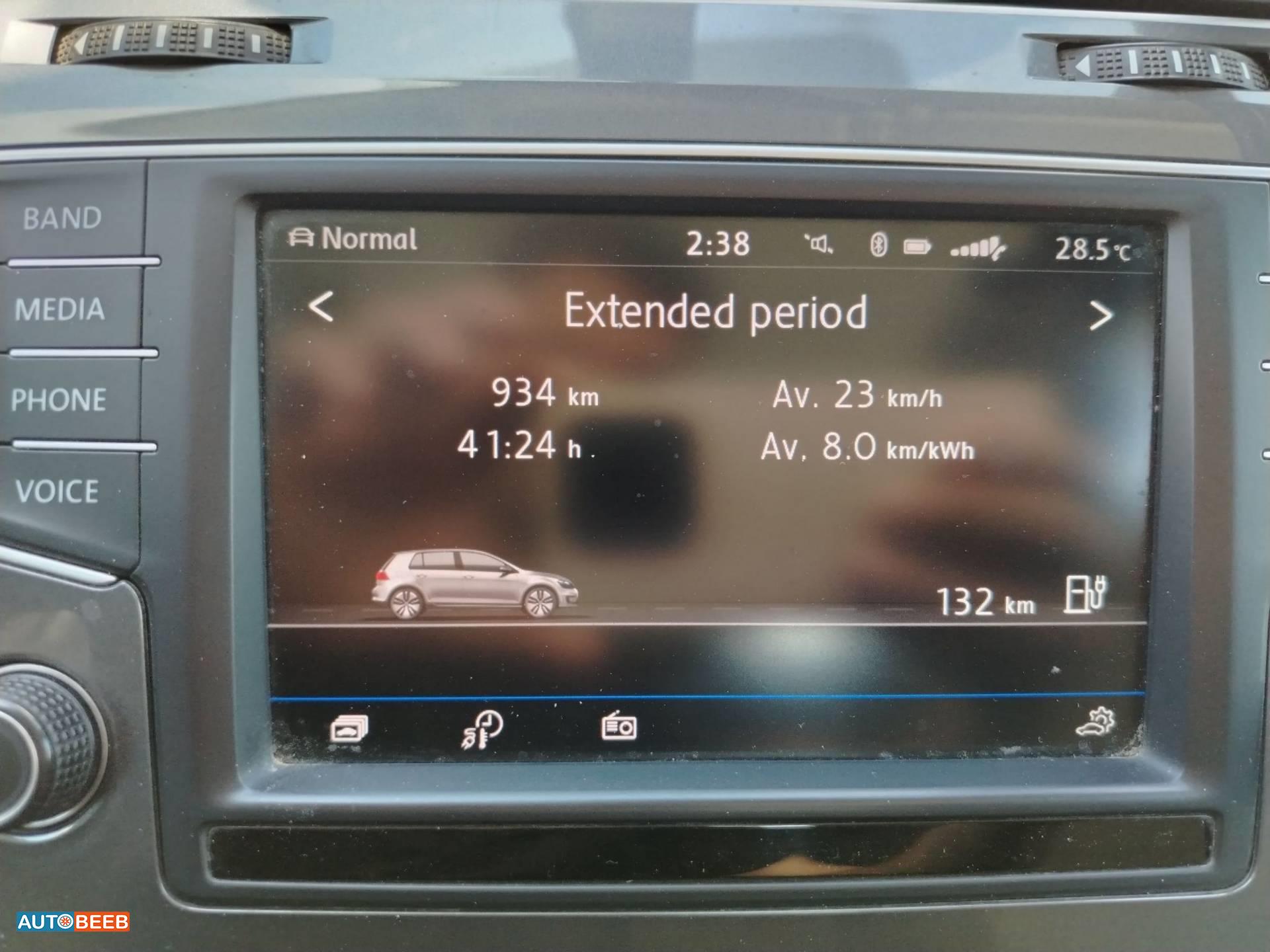 Volkswagen E-Golf 2016