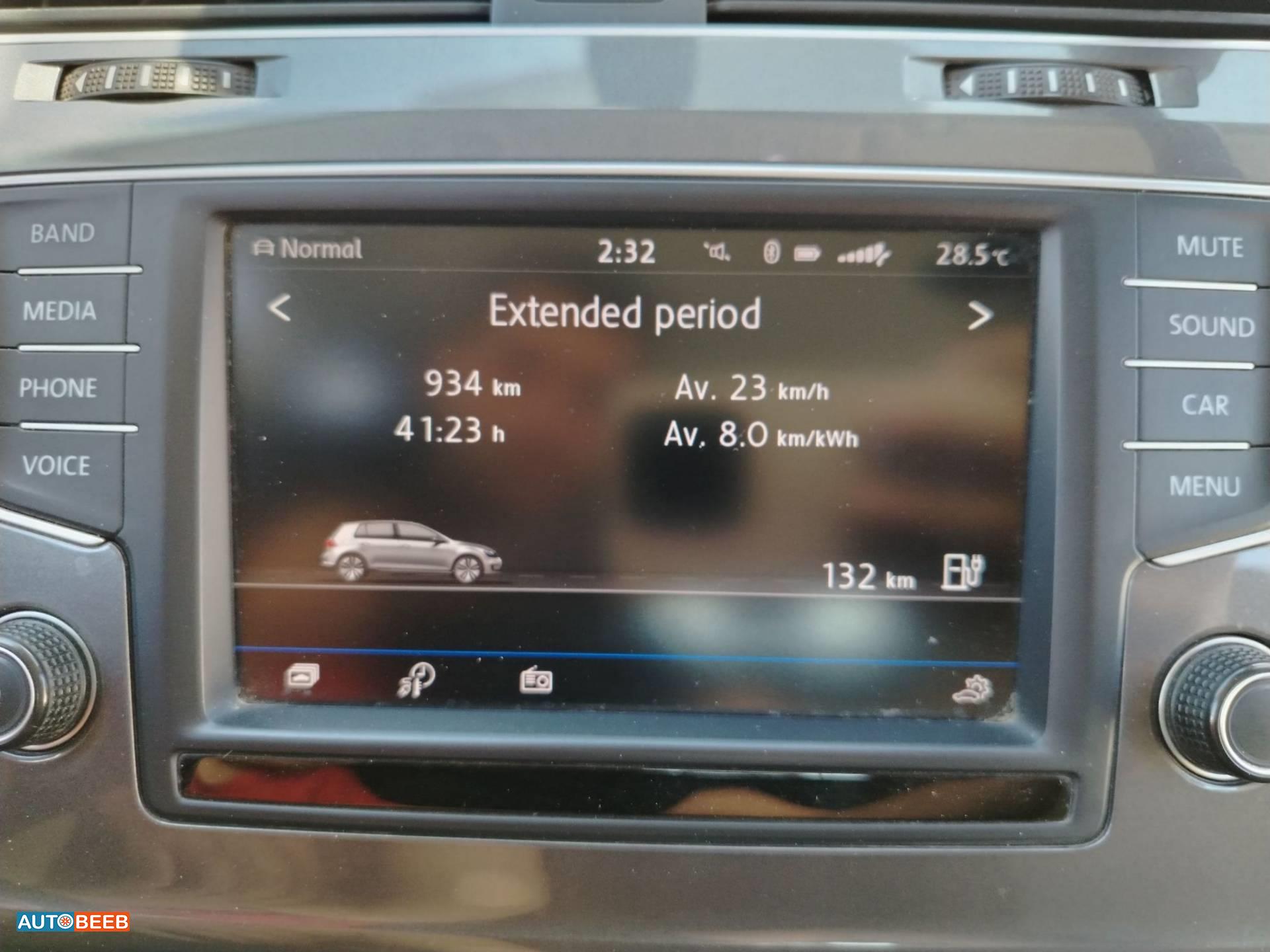 Volkswagen E-Golf 2016