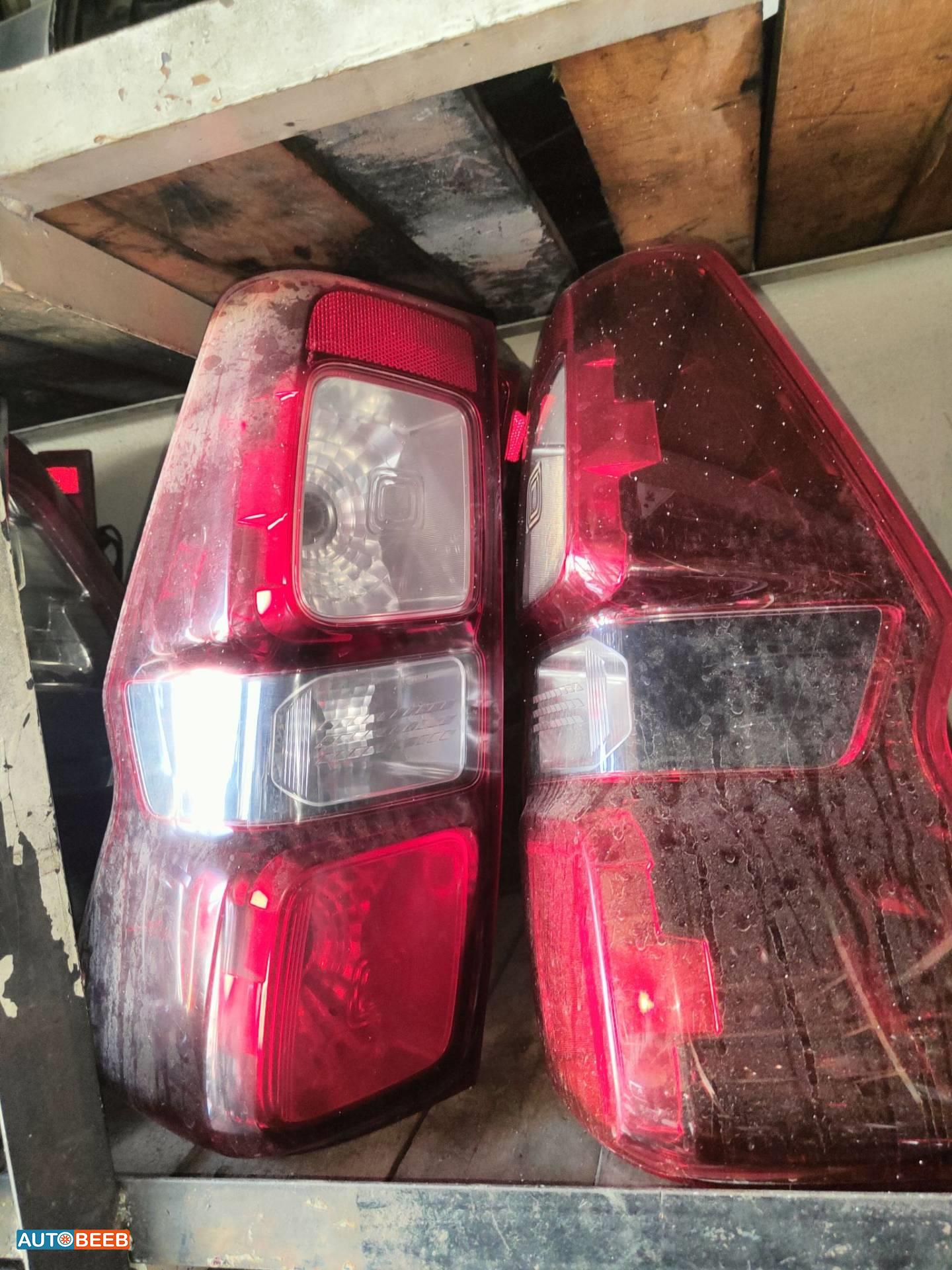 Lights Rear light Isuzu D-Max