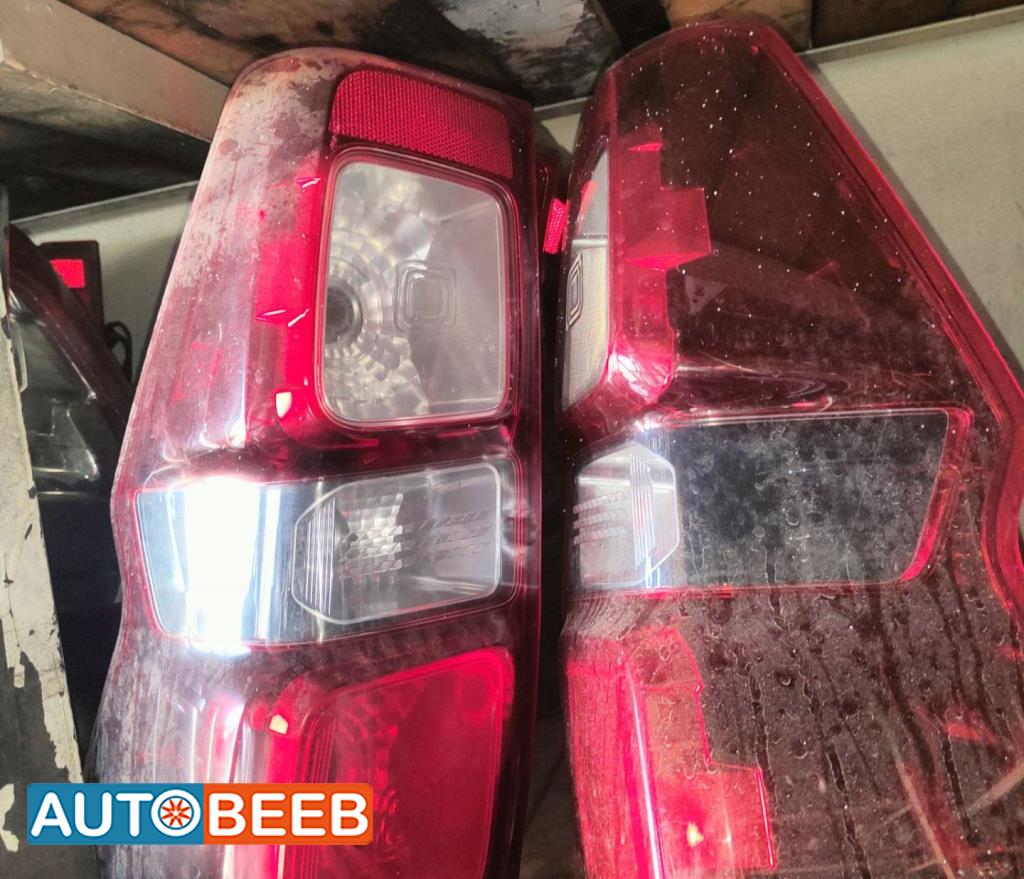 Lights Rear light Isuzu D-Max