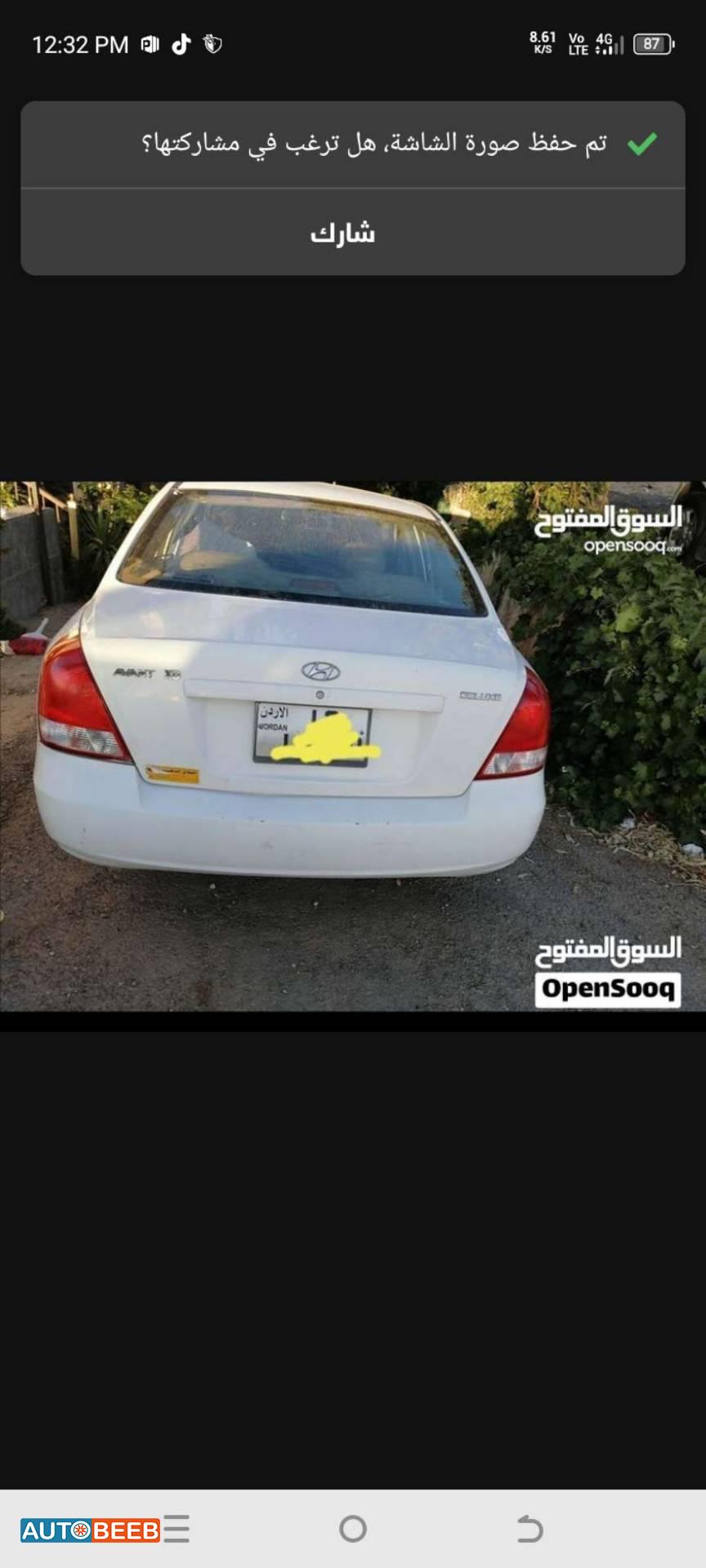 Hyundai Avante 2001