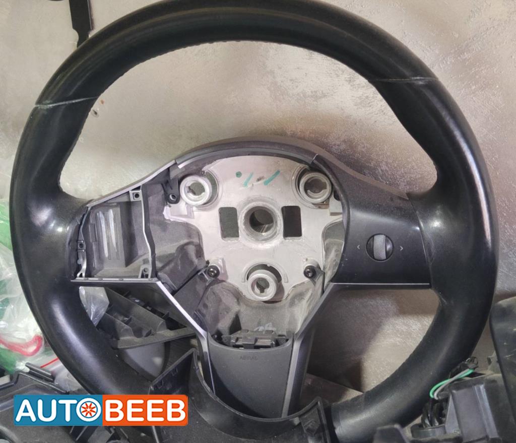 Cabin  Steering Wheel Tesla 3