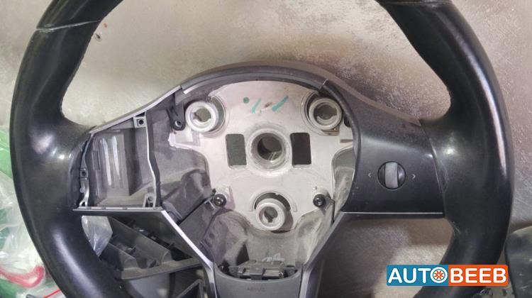 Cabin  Steering Wheel Tesla 3