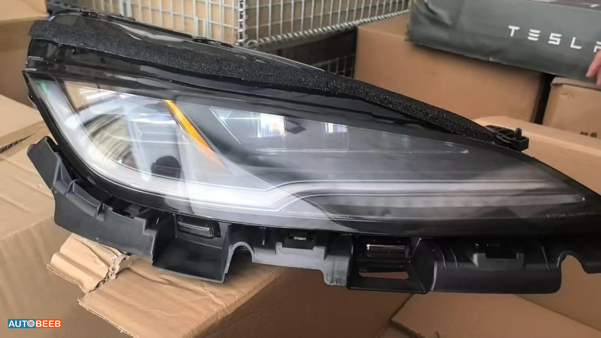 Lights Front light Tesla 3