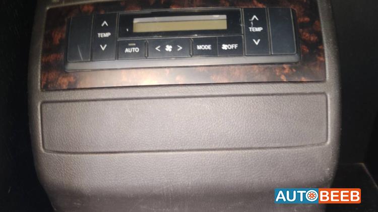 Cabin  Control buttons Toyota Land Cruiser
