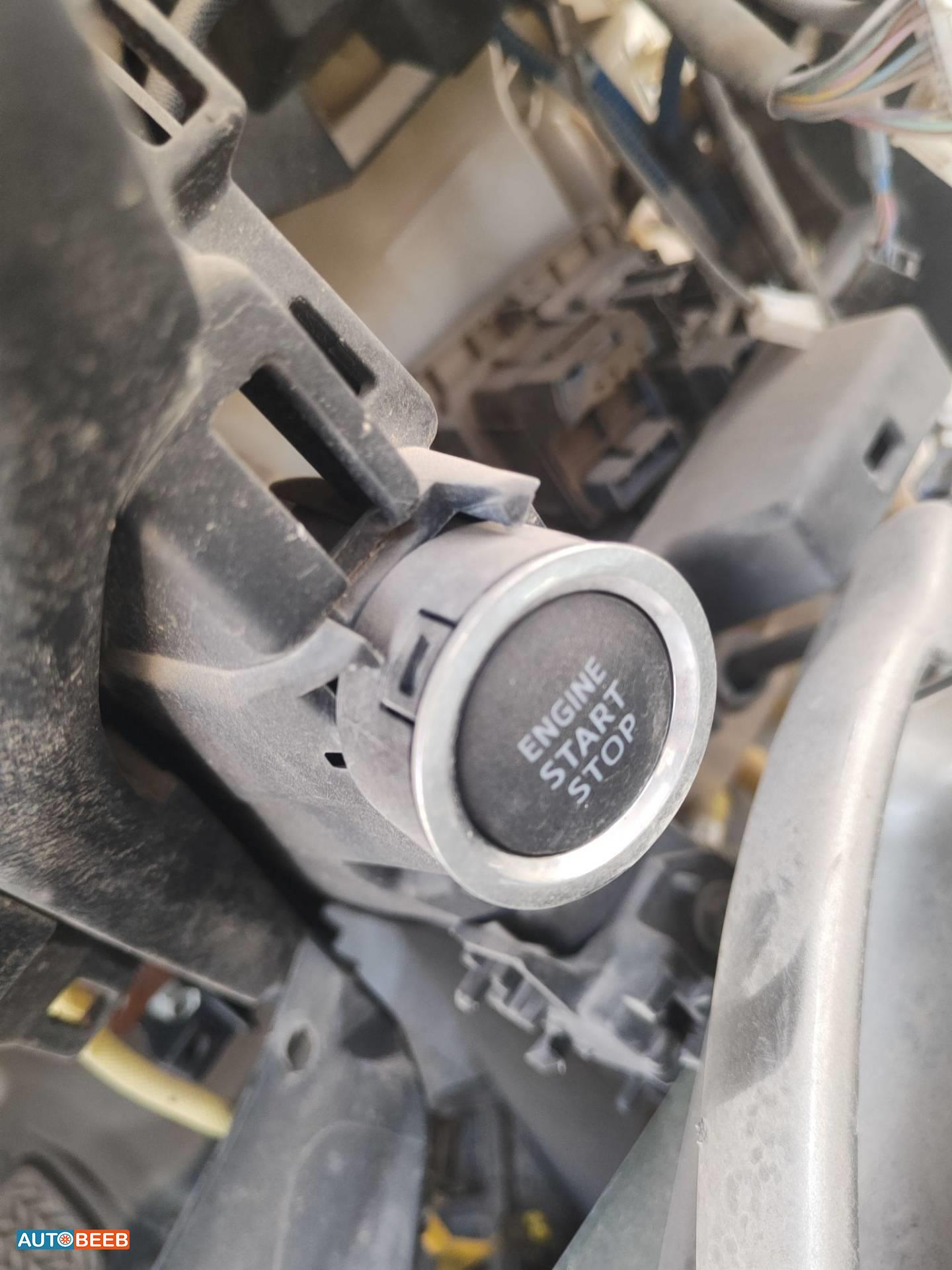 Cabin  Control buttons Toyota Prado