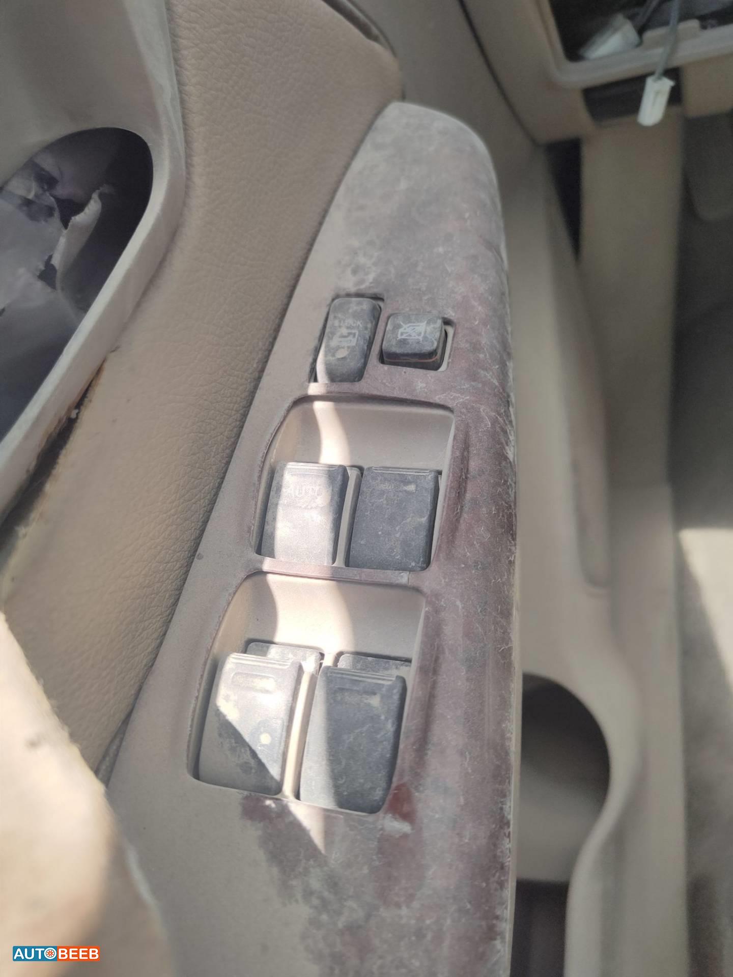 Cabin  Control buttons Toyota Fortuner