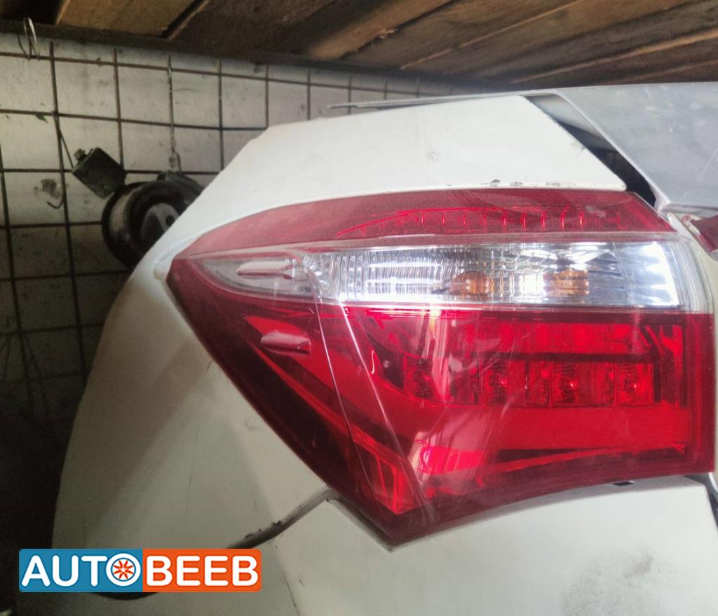 Lights Rear light Toyota Corolla