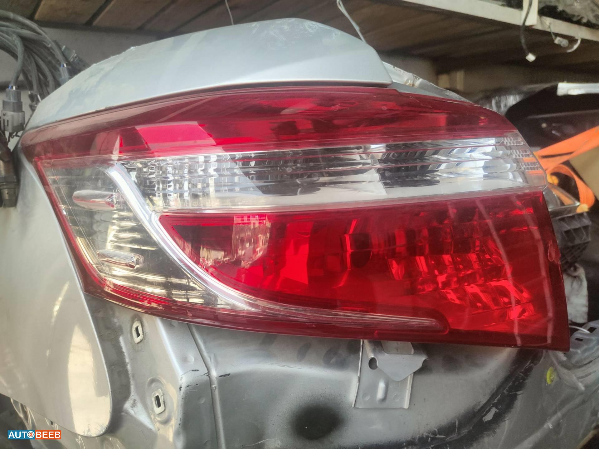 Lights Rear light Toyota Yaris