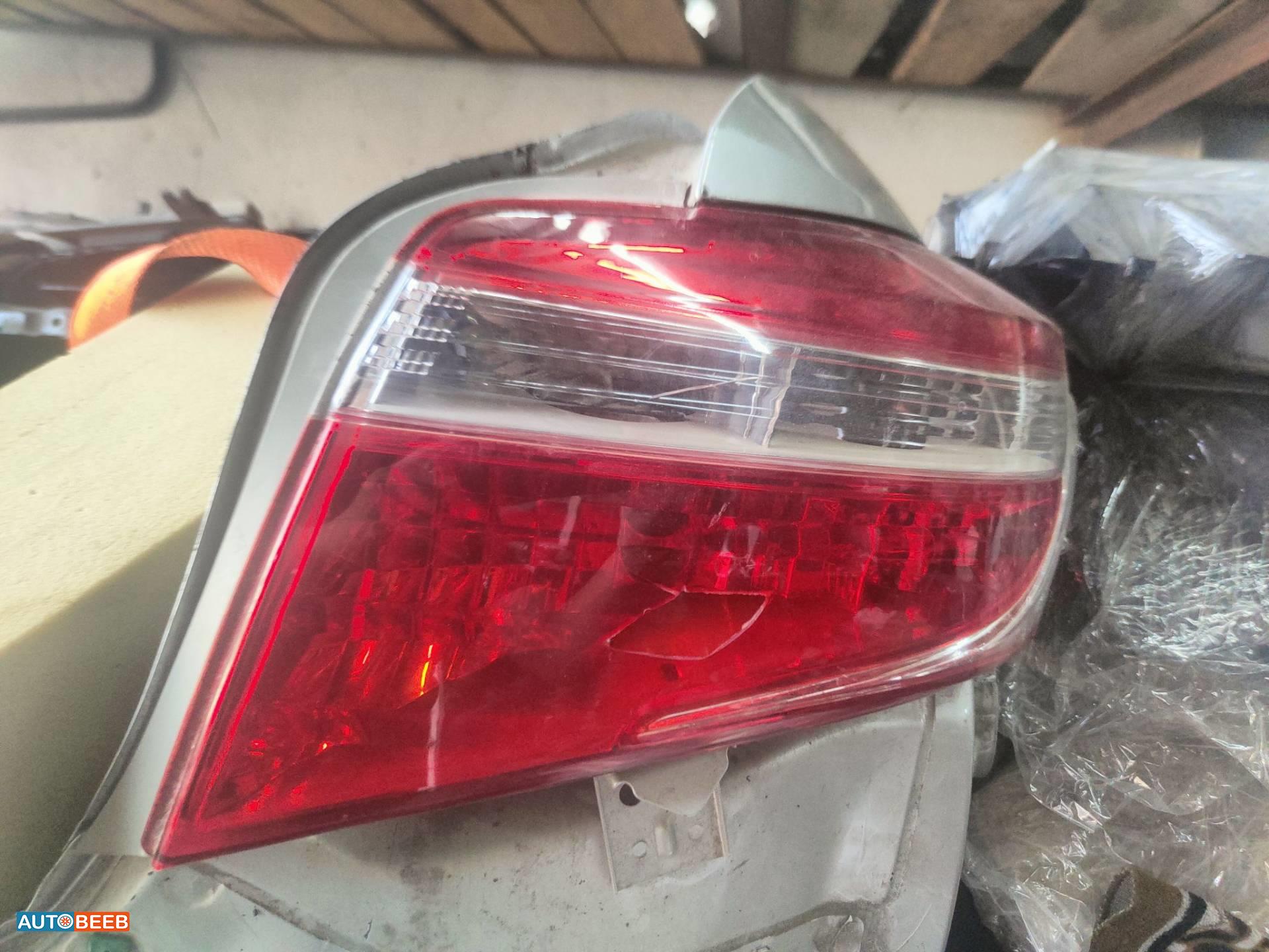 Lights Rear light Toyota Yaris