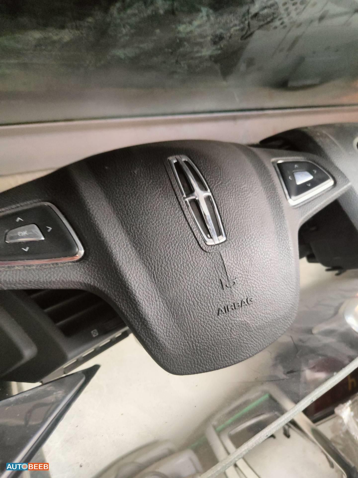 Cabin  Steering Wheel Lincoln MKZ
